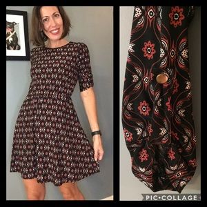 French Grey Murphy Brushed Knit Dress